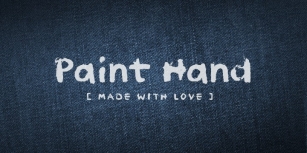 Paint Hand Font Download