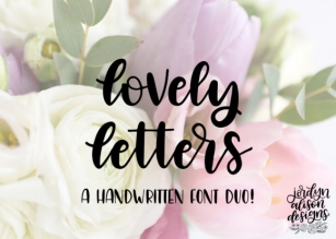 Lovely Letters Font Download