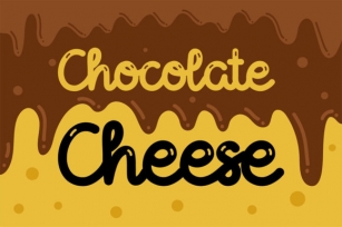 Chocolate Cheese Font Download