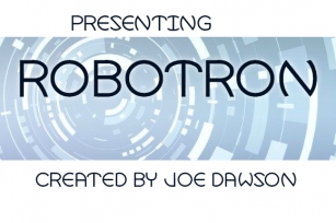 Robotron Font Download