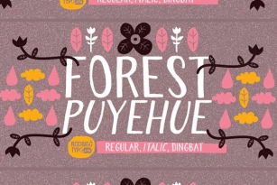 Forest Puyehue Font Download