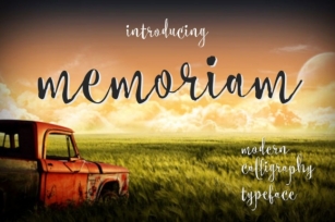Memoriam Font Download