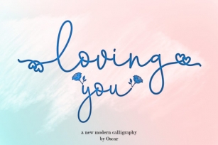Loving You Font Download