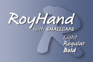 RoyHand Family Font Download