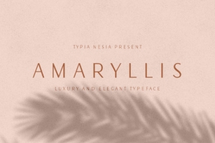 Amaryllis Font Download