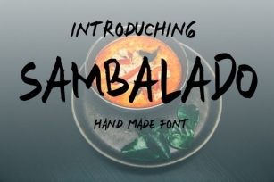 Sambalado Font Download
