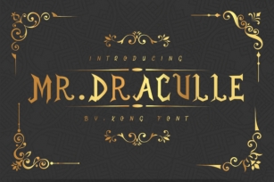 Mr.Draculle Font Download