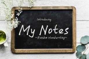 My Notes Font Download