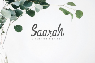 Saarah Font Download
