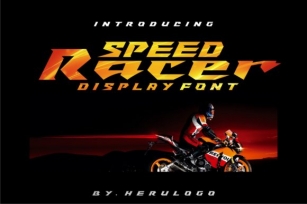 Speed Racer Font Download