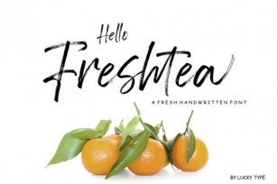 Hello Freshtea Font Download