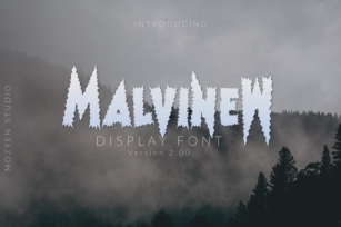 Malvinew 2.00 Font Download