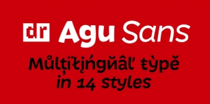 DR Agu Sans Font Download