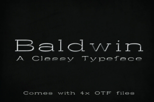 Baldwin Font Download