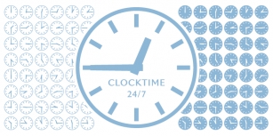 Clocktime Font Download