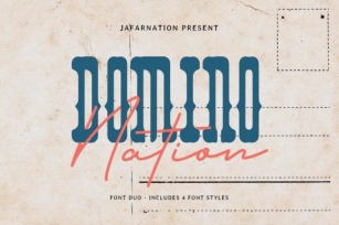 Domino Nation Font Download