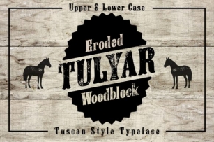 Tulyar Eroded Font Download