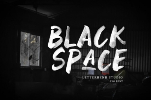 Black Space Font Download