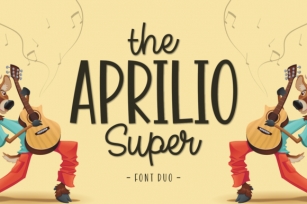 The Aprilio Super Font Download
