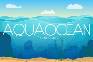 AquaOcean Font Download