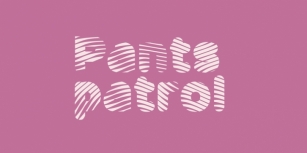 Pants Patrol Font Download