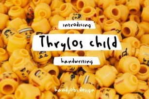 Thrylos Child Font Download