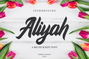 Aliyah Font Download