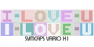 Symcaps Vario X1 Font Download