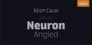Neuron Angled Family Font Download