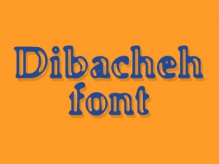 Dibacheh Font Download