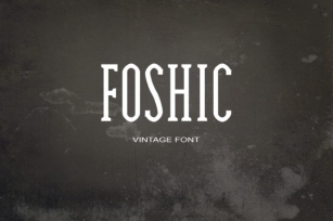 Foshic Font Download