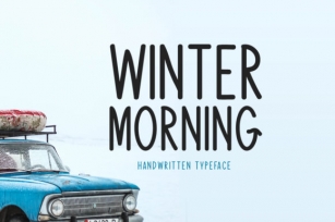 Winter Morning Font Download