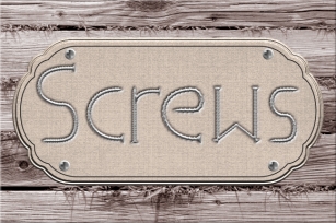 Screws Font Download