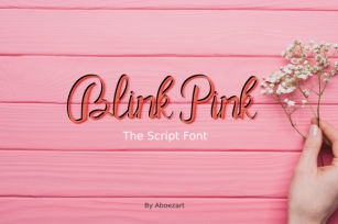 Blink Pink Font Download