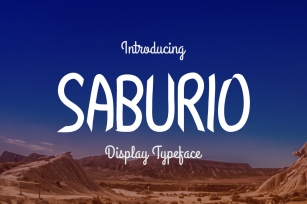 Saburio Font Download
