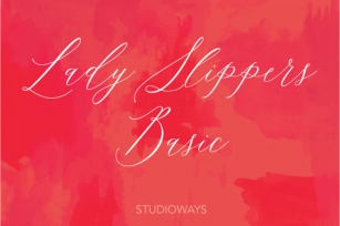 Lady Slippers Basic Font Download