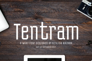 Tentram Font Download