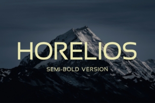 Horelios Semi-Bold Font Download