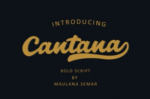 Cantana Script Font Download