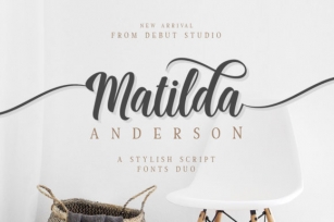 Matilda Anderson Duo Font Download