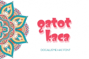 Gatot Kaca Font Download