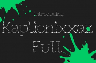 Kaplionixxaz Full Font Download