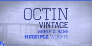 Octin Vintage Font Download