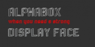 RM Alphabox Font Download