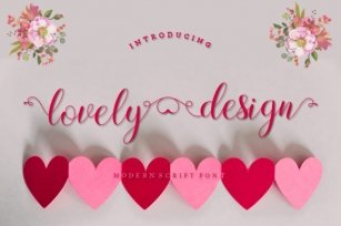 Lovely Design Font Download