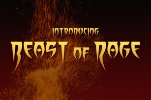 Beast of Rage Font Download