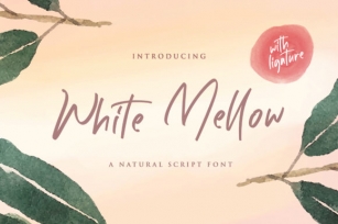 White Mellow Font Download