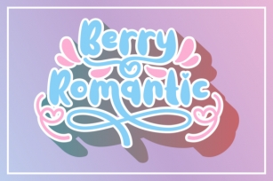 Berry Romantic Font Download