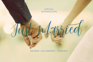 Just Married Script Font Download