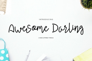 Awesome Darling Font Download